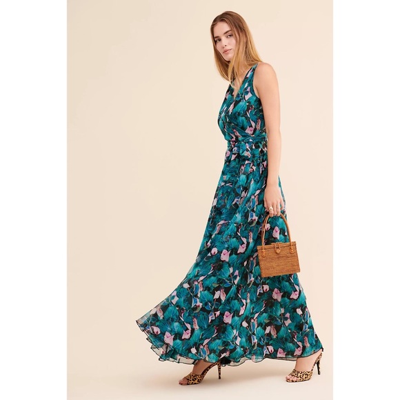Free People Eywasouls Malibu Exotic Orchid Maxi Dress - Picture 2 of 7